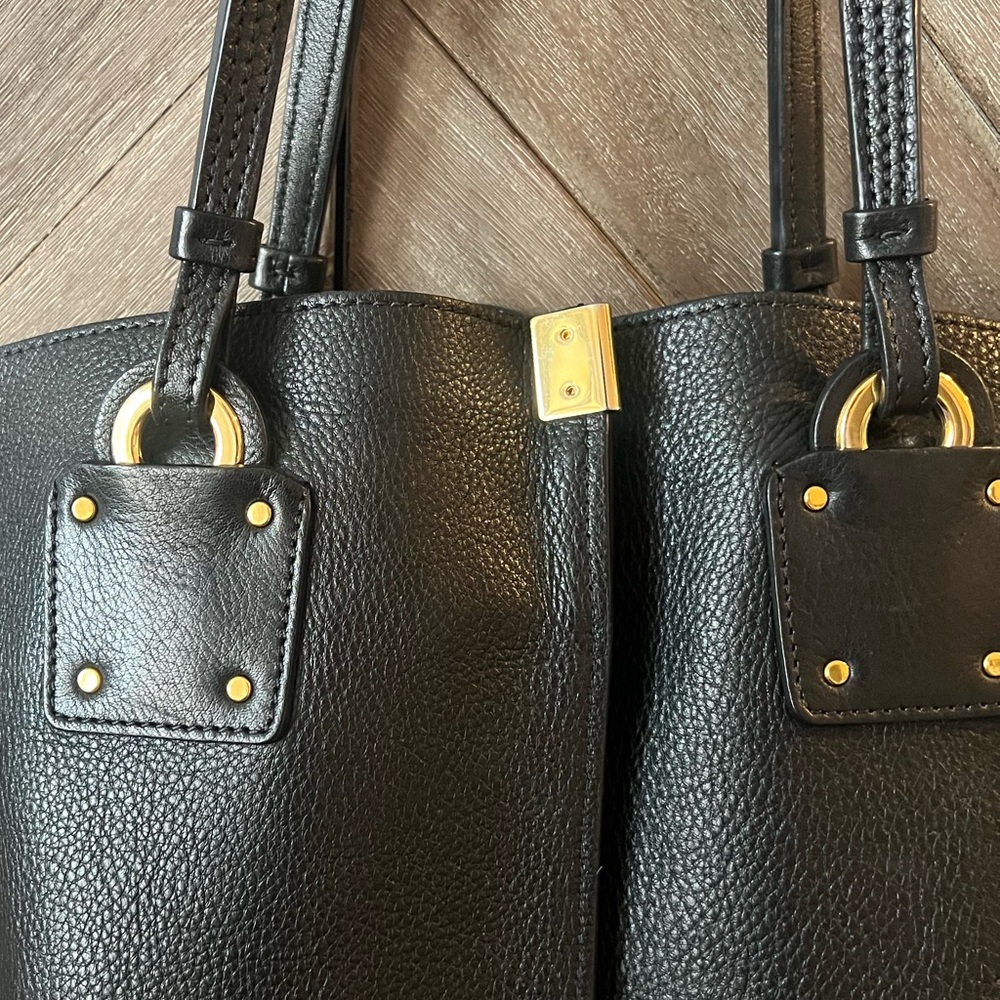 Chloe Vick Tote Black Leather - Picture 5 of 16